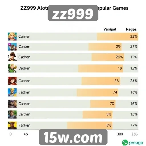 Desempenho de jogos populares no zz999